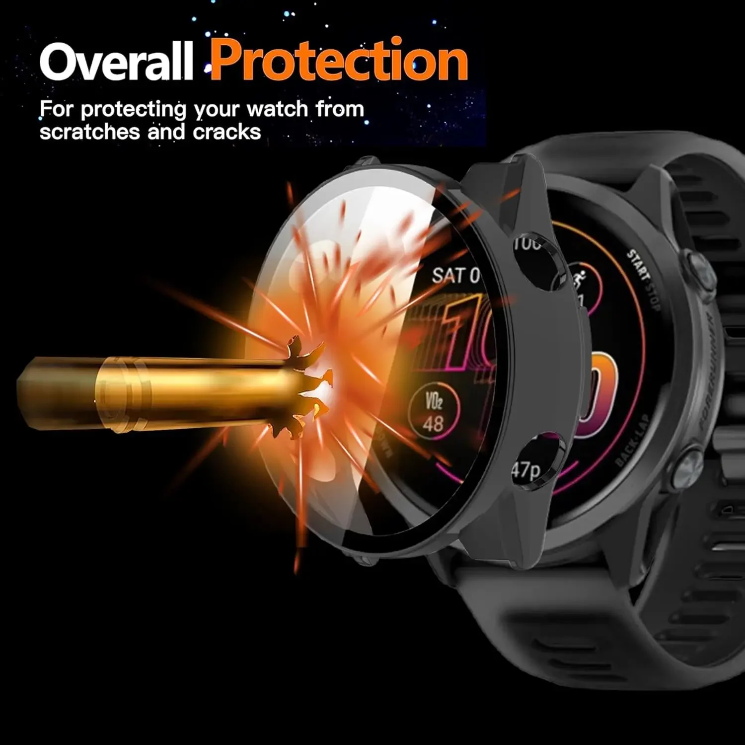 Enhanced Tempered Glass Protective PC Case Cover
