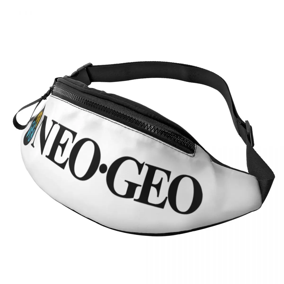 

Neo Geo Logo Fanny Bag Custom Neogeo Arcade Crossbody Waist Pack Women Men Traveling Phone Money Pouch