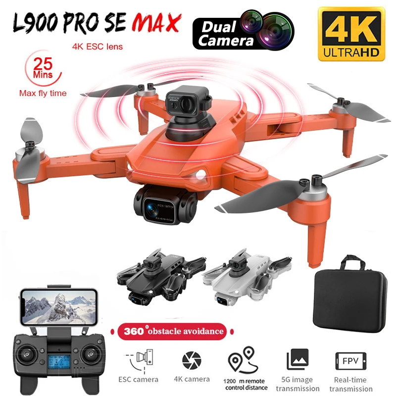 

Квадрокоптер L900 Pro SE MAX 4K Профессиональный с камерой