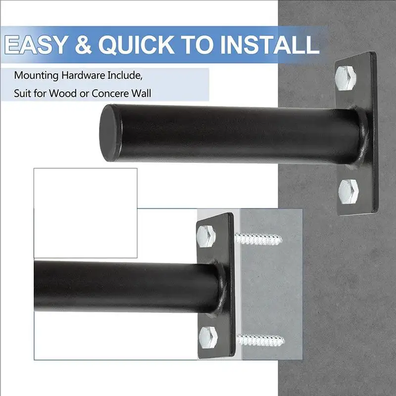 Wall Mounted Weight Barbell Plate Holder For Home Gym Storage