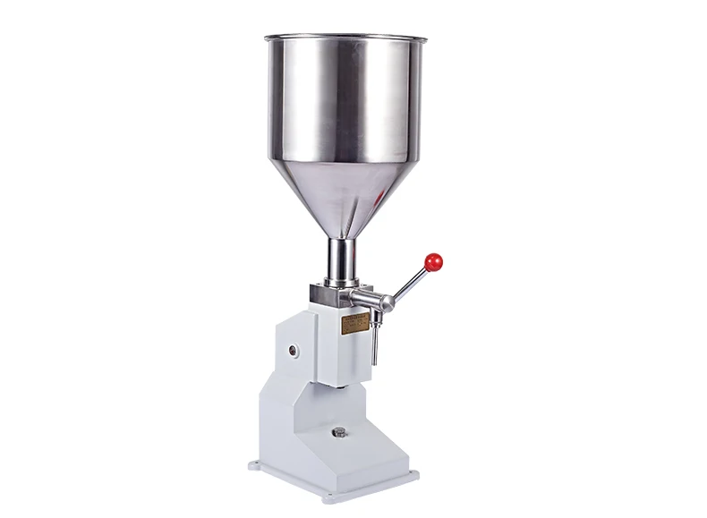

A03 Manual Hand Pressure Cream Paste Soap Juice Honey Food Filling Machine 5-50ML
