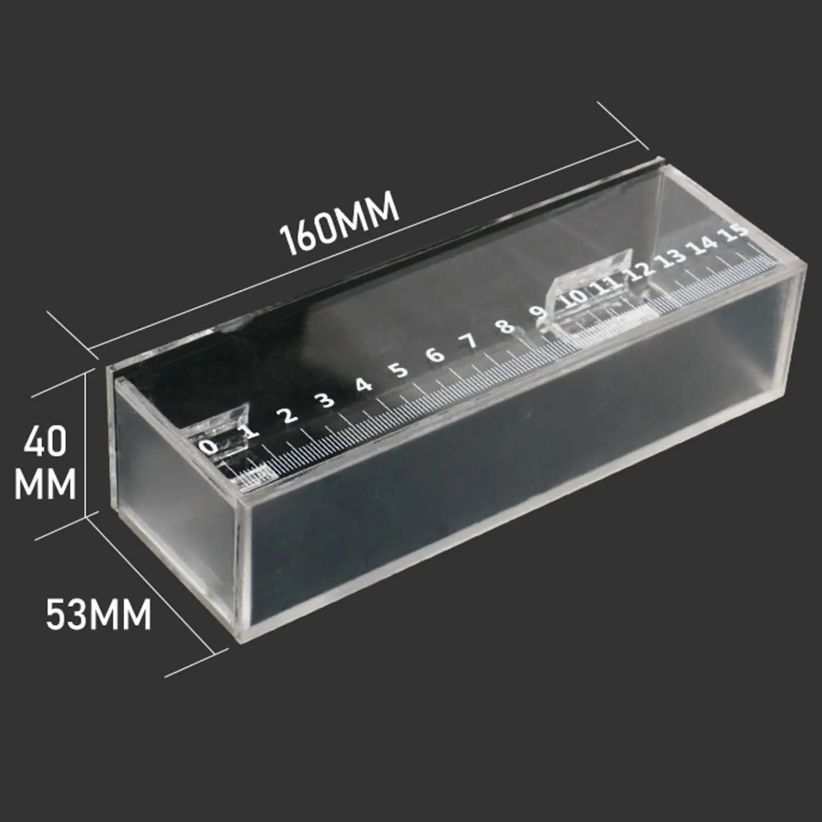 Fish Viewing Box Acrylic Outdoor Indoor Micro Landscape Fish tanks fishing Photo Tank Breeding Tanks Photo Box with Scale fish aquarium