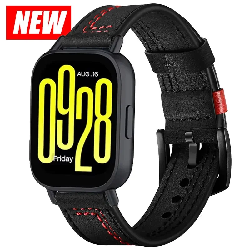 Premium Leather Loop Strap for Smartwatch - 22mm Replacement Wristband Bracelet Accessory