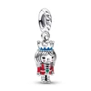 Fine Robot Series Sstronaut Nutcracker Machine Girl Dangle Charm Bead Fit Original 925 Sterling Silver Bracelet DIY Jewelry Gift 5