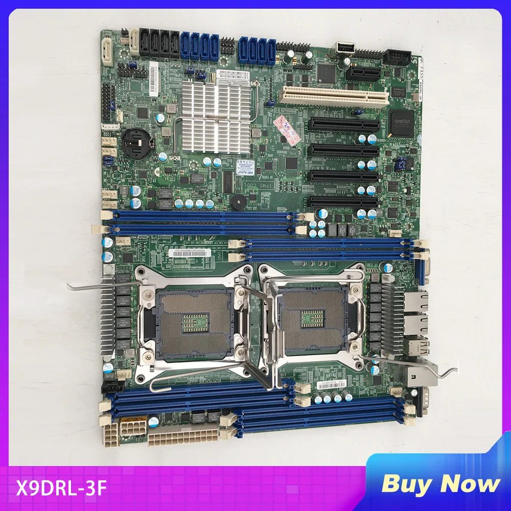 Per Supporto Scheda Madre Supermicro Server E5 2690 V2 Cpu X79 Ddr3 X9Drl-3F