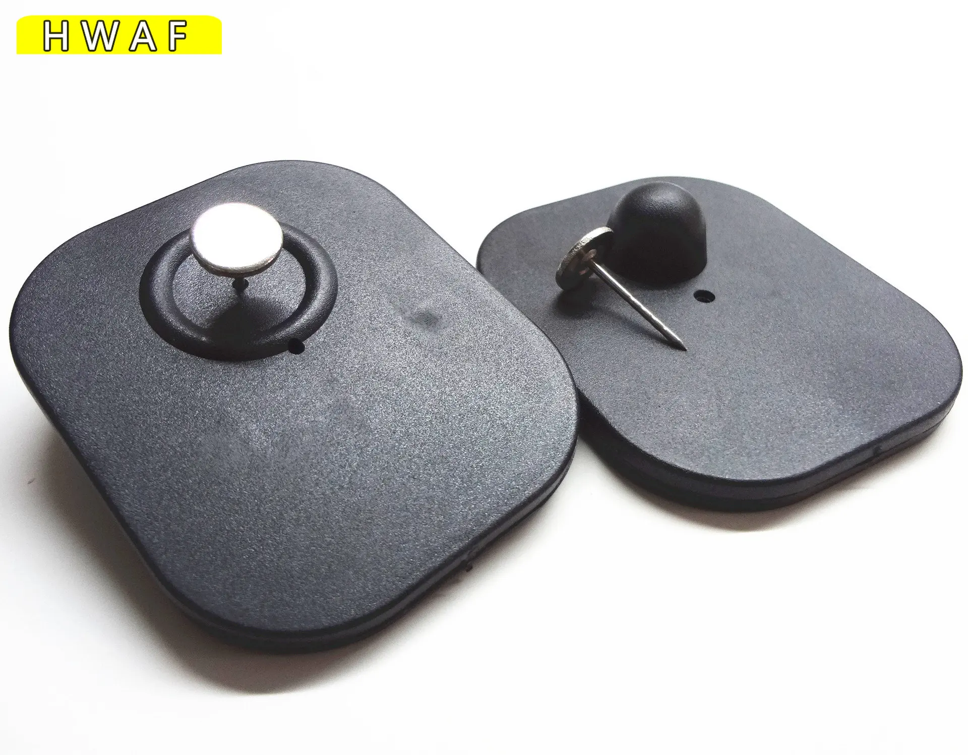 100PCS Supermarket Anti-theft EAS Anti-theft Label Clothing Buckle Small Square Buckle Hard Label