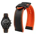 Black orange-B pin