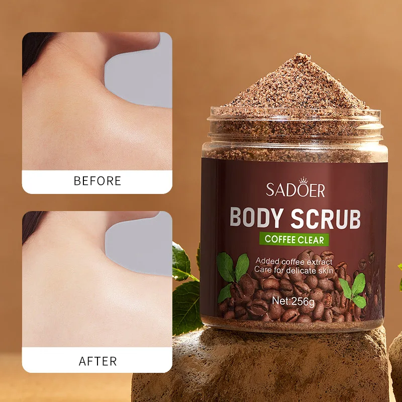 

Coffee Scrub Cream Moisturizes Softens Cornea Remove Dead Skin for Exfoliating Bleach Elbow Underarm Knee Melanin Whitening Body