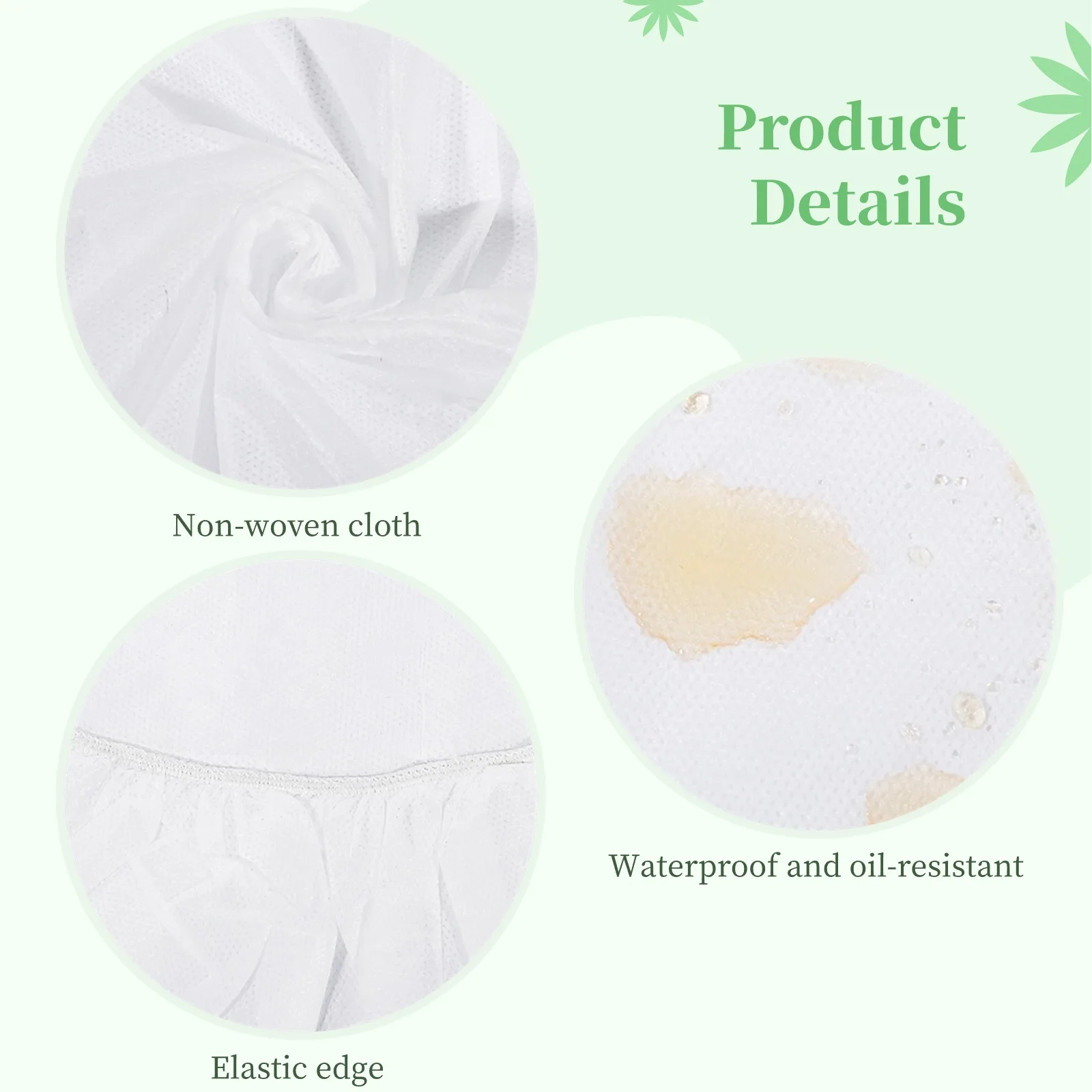 30Pcs Massage Bed Sheet Waterproof Massage Table Sheets Spa Bed Covers Disposable Protective Sheets For 200*70cm 78.7* 27.5"