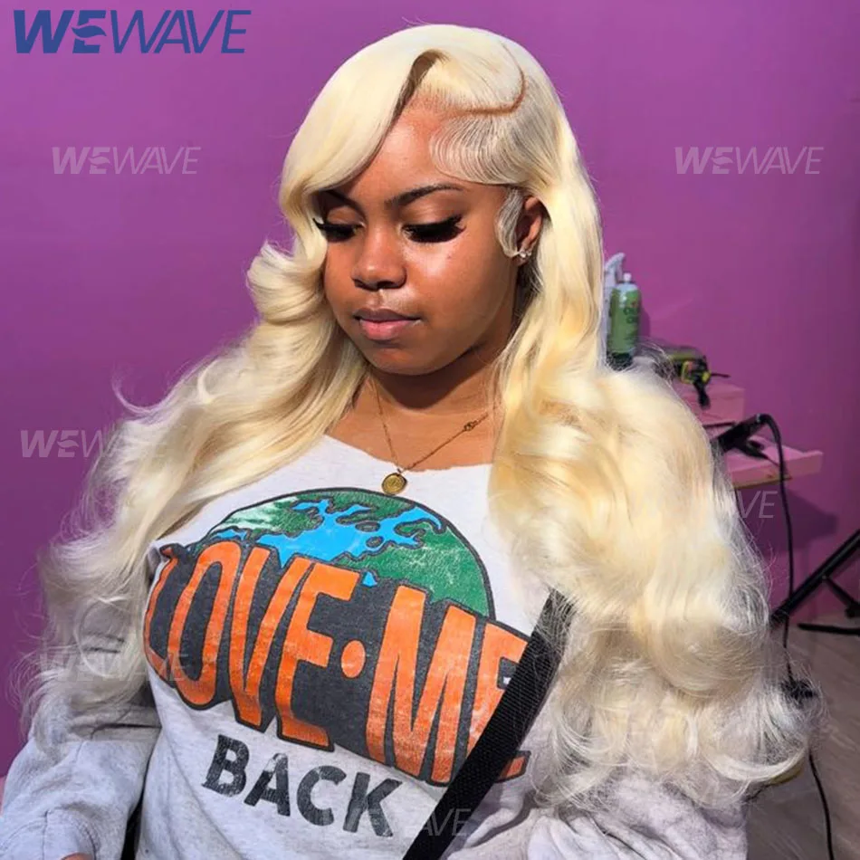 613 Blonde Lace Front Wig Human Hair Body Wave 13X6 Hd Lace Frontal Wig 13X4 Lace Front Human Hair Wig Hd Lace Wig For Women 1