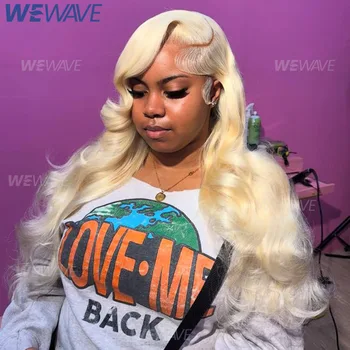 613 Blonde Lace Front Wig Human Hair Body Wave 13X6 Hd Lace Frontal Wig 13X4 Lace Front Human Hair Wig Hd Lace Wig For Women 1