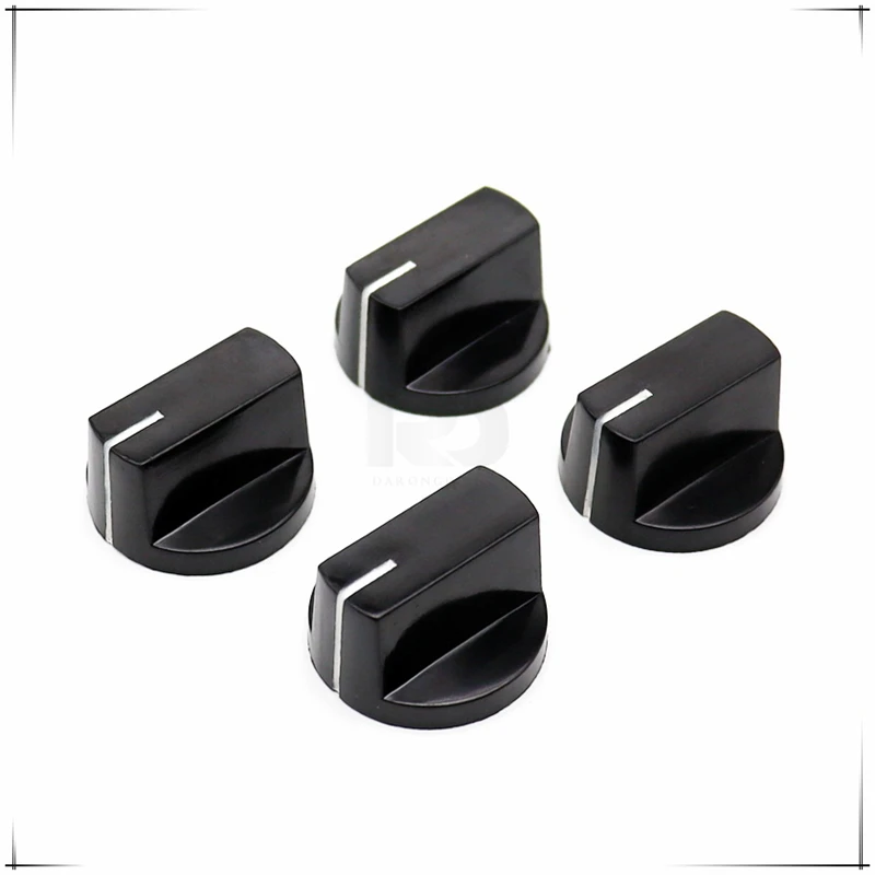 2PCS 27&times;15MM Round Hole 6MM 6.35MM in-line Bakelite Knob Cap Potentiometer Switch Cap Electronic Instrument Adjustment potentiometer knob cap