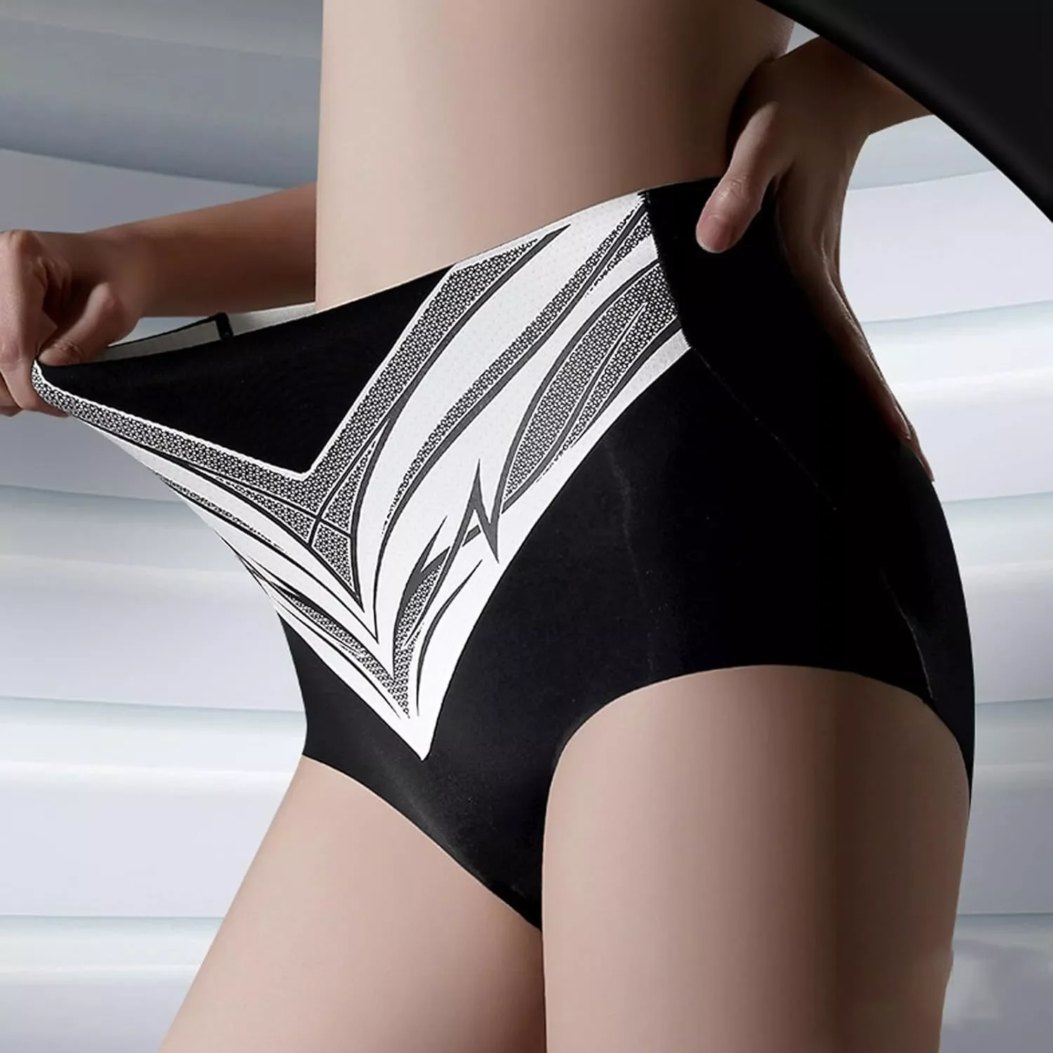 Pantaloncini Modellanti Con Tormalina In Fibra Di Tanio