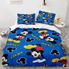 Disney Cartoon Digital Printing Duvet Cover Sets Bedding Sets Mickey Mouse Minnie Children Bed Sets Dropshipping 1