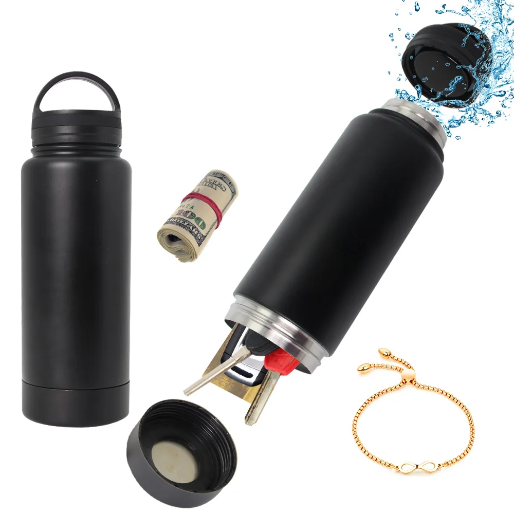 

Secret Hidden Safe Stainless Steel Water Bottle Secret Stash Can Hidden Safes Storage With Huge Secret Stash Spot Compartment