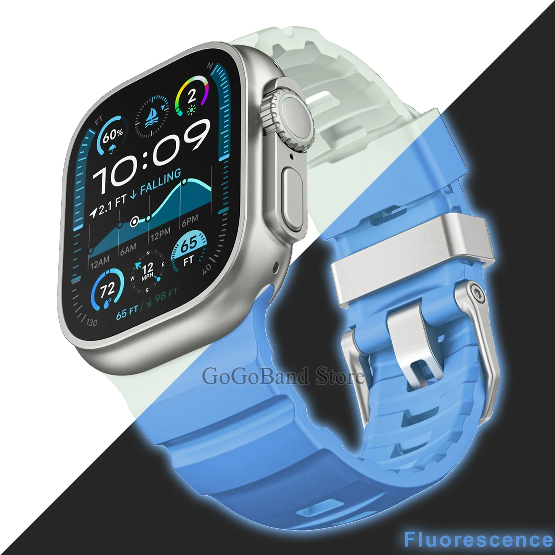 Enhanced Silicone Sports Strap