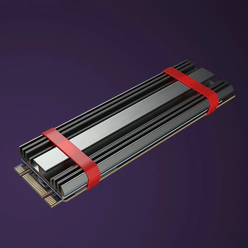 데스크탑 PC용 열 패드가 있는 알루미늄 라디에이터, M.2 NVMe SSD 방열판, M2 2280 HDD 하드 디스크 방열판, SATA SSD 쿨러