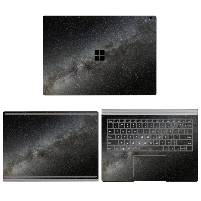 Adesivi In Vinile Per Microsoft Surface Book 3 13.5 15 Starry Sky Series Laptop Skin Per Surface Book 2 13.5 15 Decalcomania