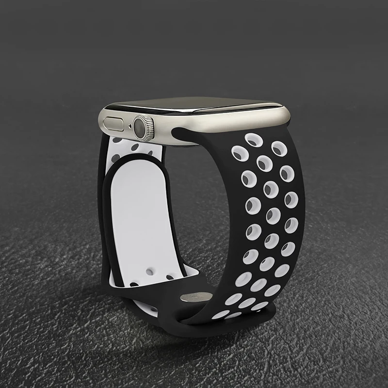 Premium Silicone Sports Watch Strap – Durable Rubber Band for Comfort and Style