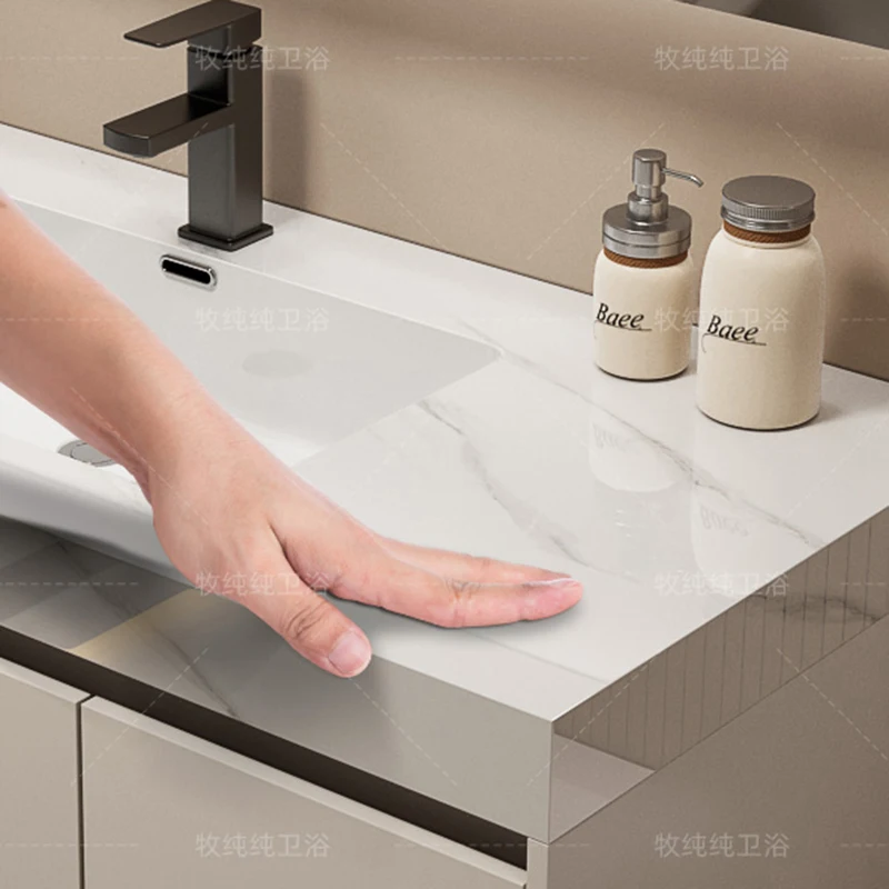 Floor Vintage Bathroom Vanities Partition Light Toilet Mirrors Bathroom Vanities Storage Shower Gabinete Para Banheiro Furniture