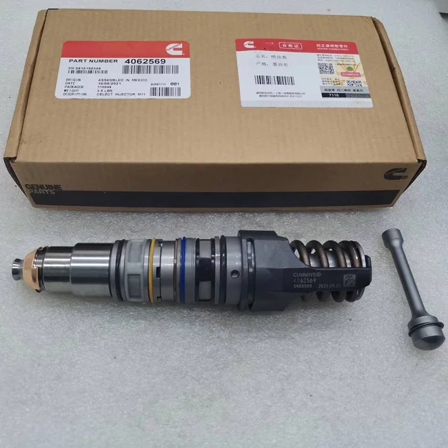 

Construction machinery parts Fuel Injector 4062569 for Engine QSX15 ISX15