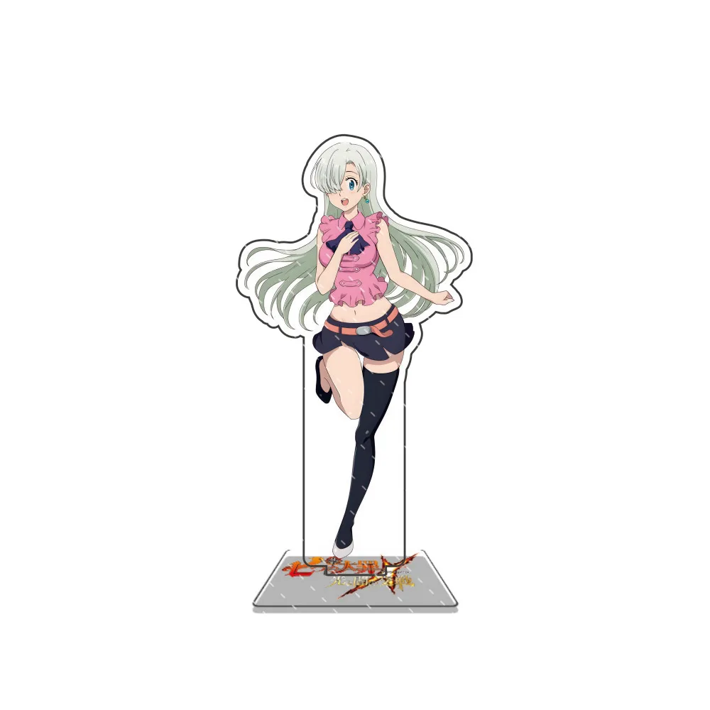 Anime Acrylic Stand Figure - The Seven Deadly Sins Character Display, 15cm Desk Decor and Gift