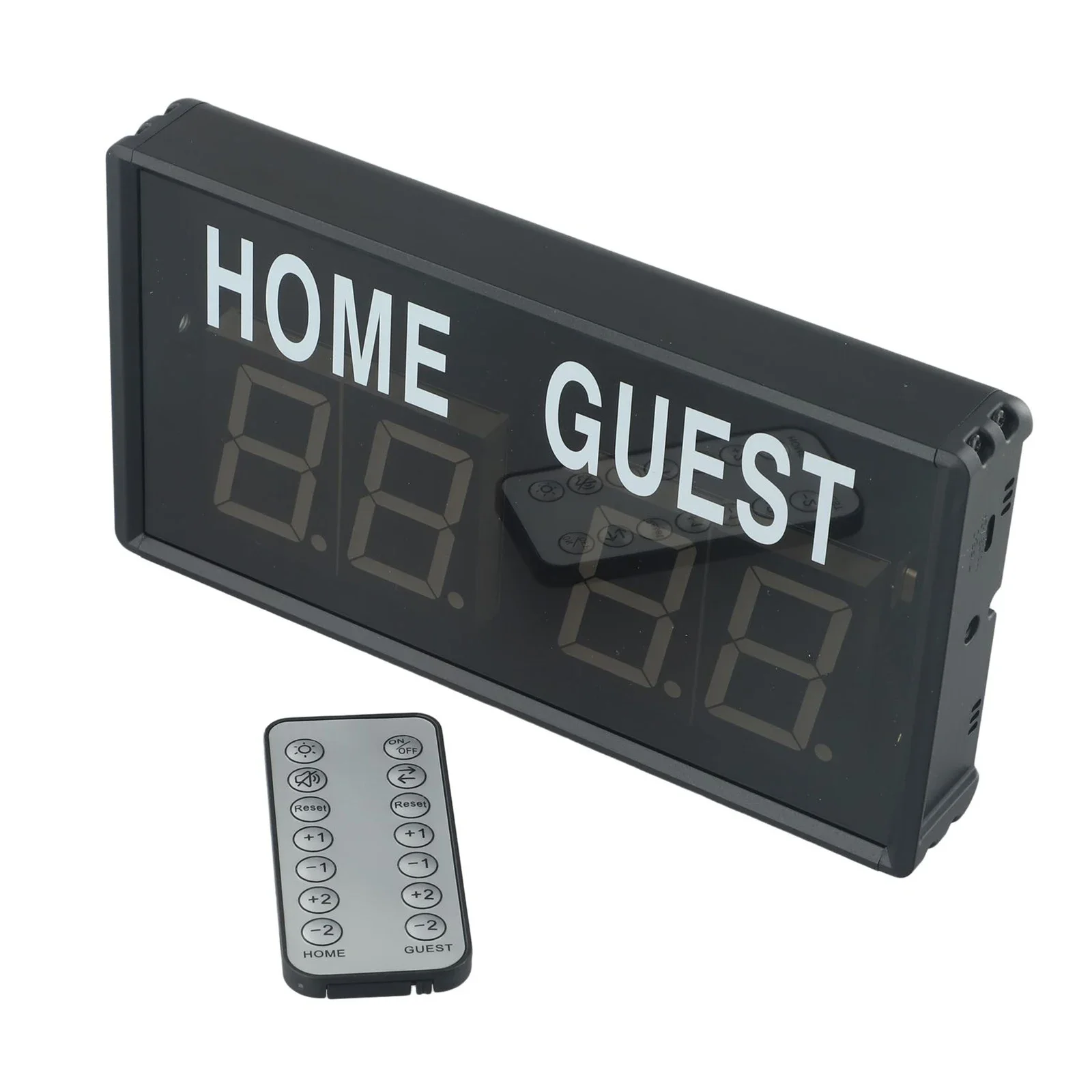 Remote Control Electronic Scoreboard Remote Control Digital Tabletop Scoreboard Games Activity 1.8&rdquo; Built-in 150mAh Red Hot Sale