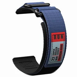 22mm Nylon Horlogeband - Premium Band Bracelet voor Smartwatches