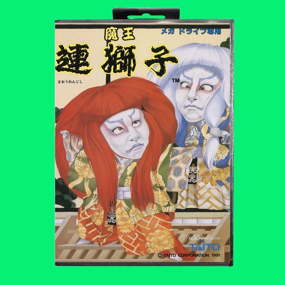 

Игровой картридж Maou Renjishi, 16-битная игровая карта MD с крышкой JP, Розничная коробка для Sega Mega Drive