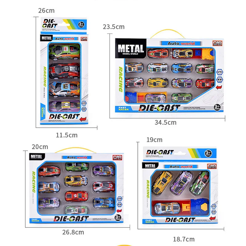 Diecast Car Toys Children Stunt Car Model Alloy Body Pull Ejection Jumping Mini Cars Simulation Collectible Toys For Kids Gift