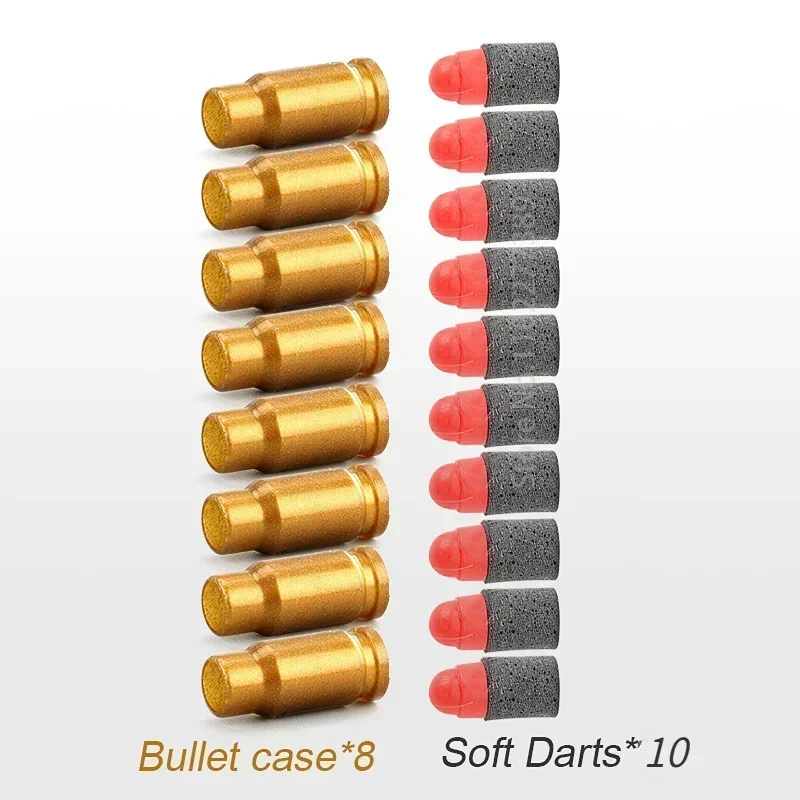 Newest Shell Ejecting  Airsoft Pistol Soft Bullet Toy Gun Weapon Children Armas Shoot Outdoor Game Boys gift 5