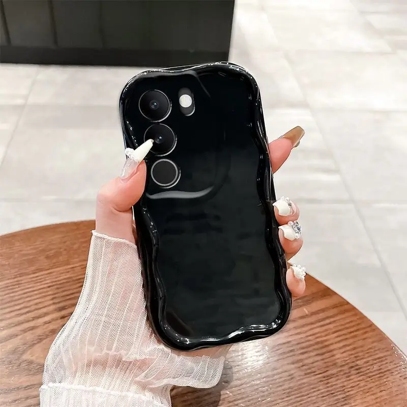 Clear TPU Wave Soft Phone Case Cover - Enhanced Protection and Style