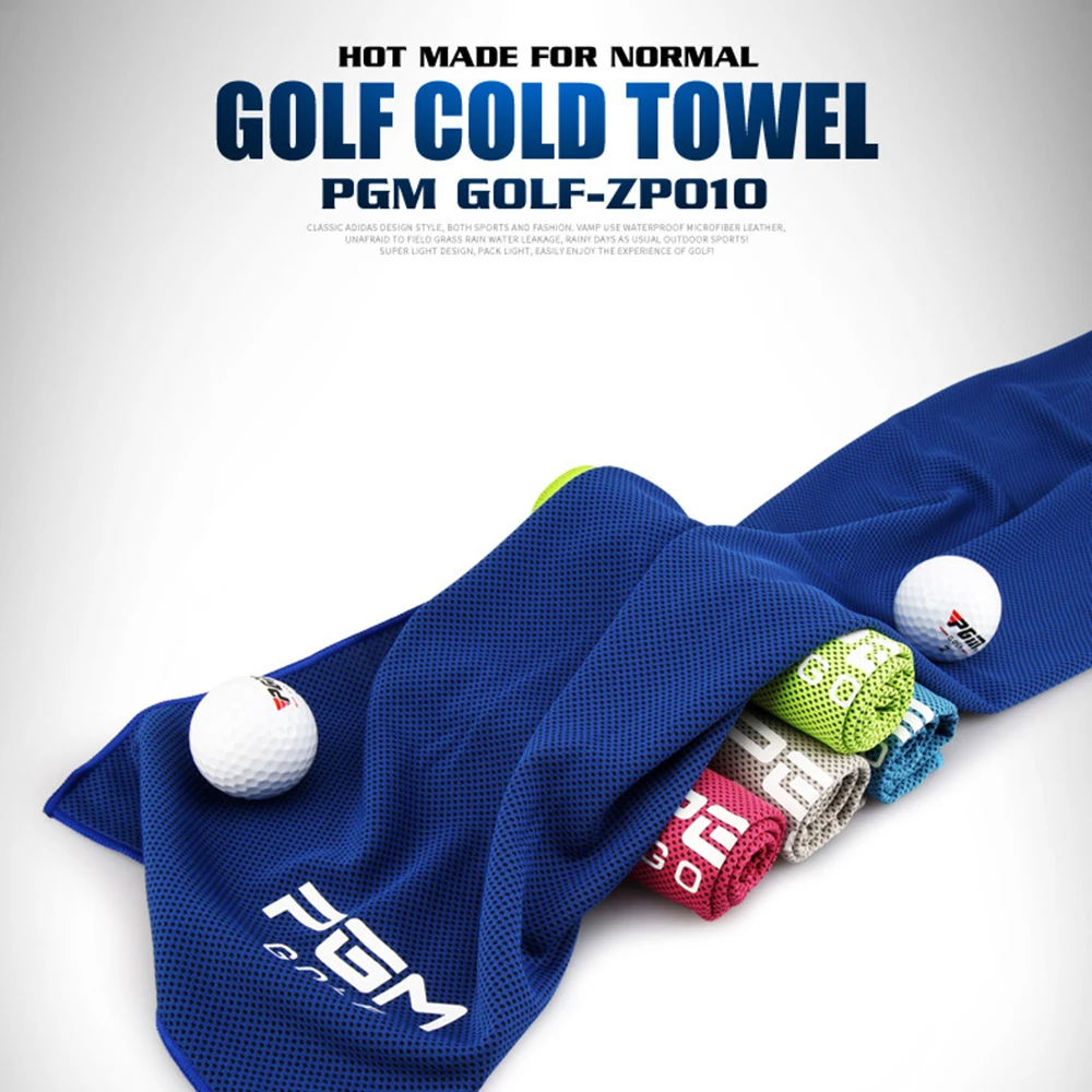 PGM Schnell trocknendes Baumwoll-Sport-Schweißtuch, schnelle Kühlung, Ice Face, Golftuch, sofort kühlende Handtücher, Strand, Sommer, ZP010 – Detail 11