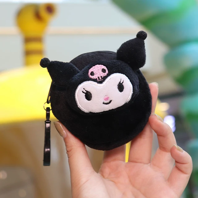 Kawaii Sanrio Kitty Plush Coin Purse Mymelody Cinnamoroll Kuromi Mini Key  Wallet Pendent Keychains Children Gift Bag Accessory - Realistic Reborn  Dolls for Sale