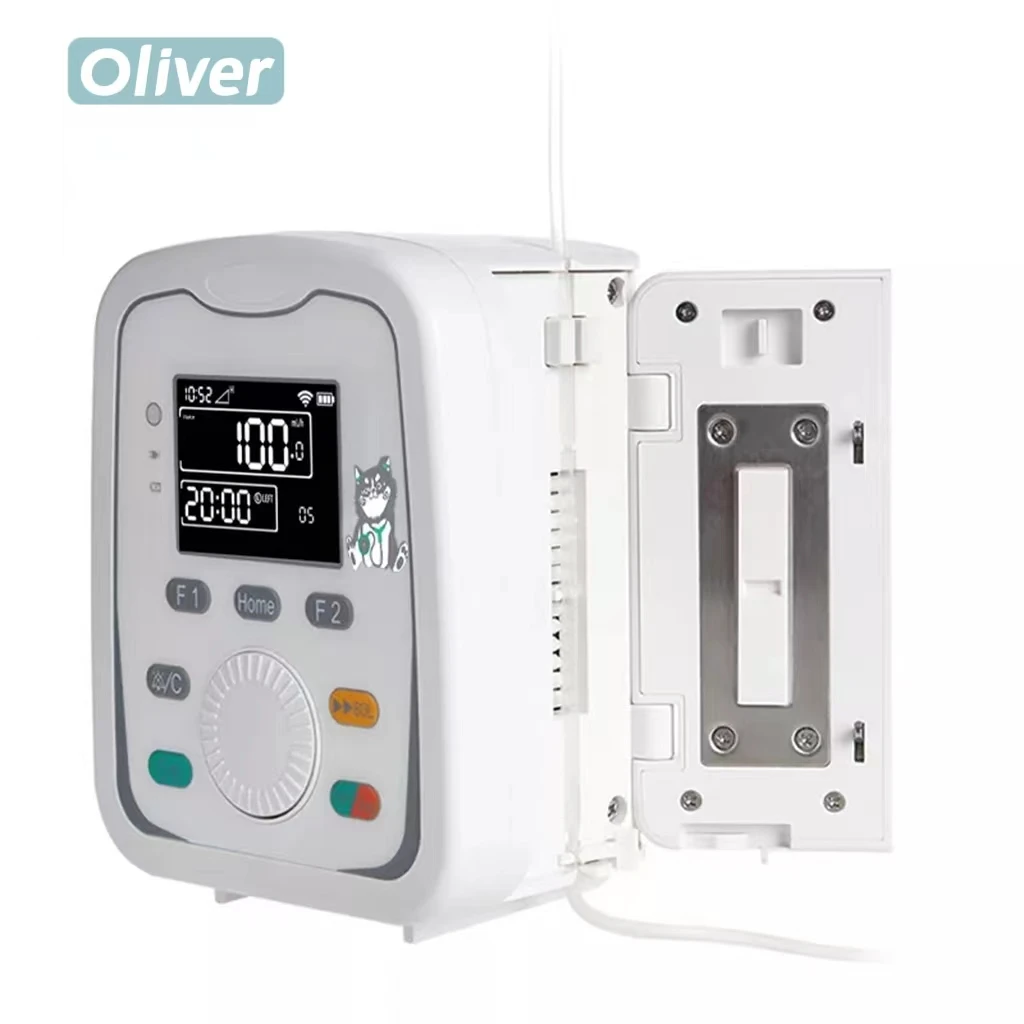 Super Veterinary Portable Iv Infusion Pump Medical Pet Syringe Infusion