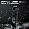 Groin & Body Hair Trimmer – Dual-Head Safe Trimmer & Foil Blades, Waterproof Wet/Dry Groomer USB-C Rechargeable with Travel Lock 4