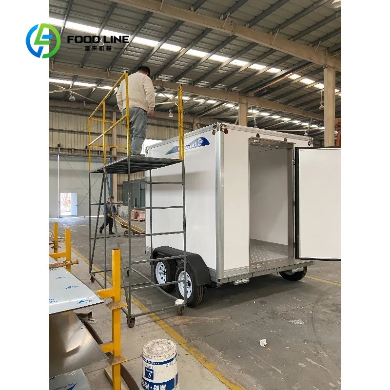 Unità Refrigerante Mobile Personalizzata ad Alta Efficienza con Cella Frigorifera su Misura per Trasporto Refrigerato e Stoccaggio Alimenti - Image 5