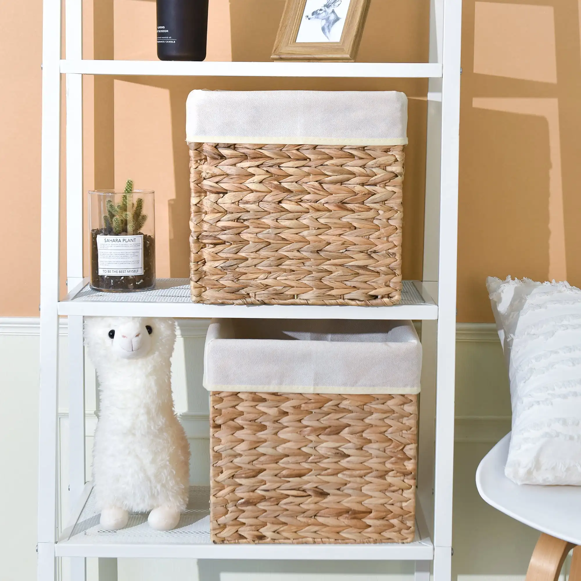 

Мы думаем о хранении. Корзина для хранения из гиацинта, набор из 2 шт.