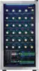 Free Standing Wine Cooler, Holds 36 Bottles, Single Zone Fridge with Glass Door-Chiller for Kitchen 1