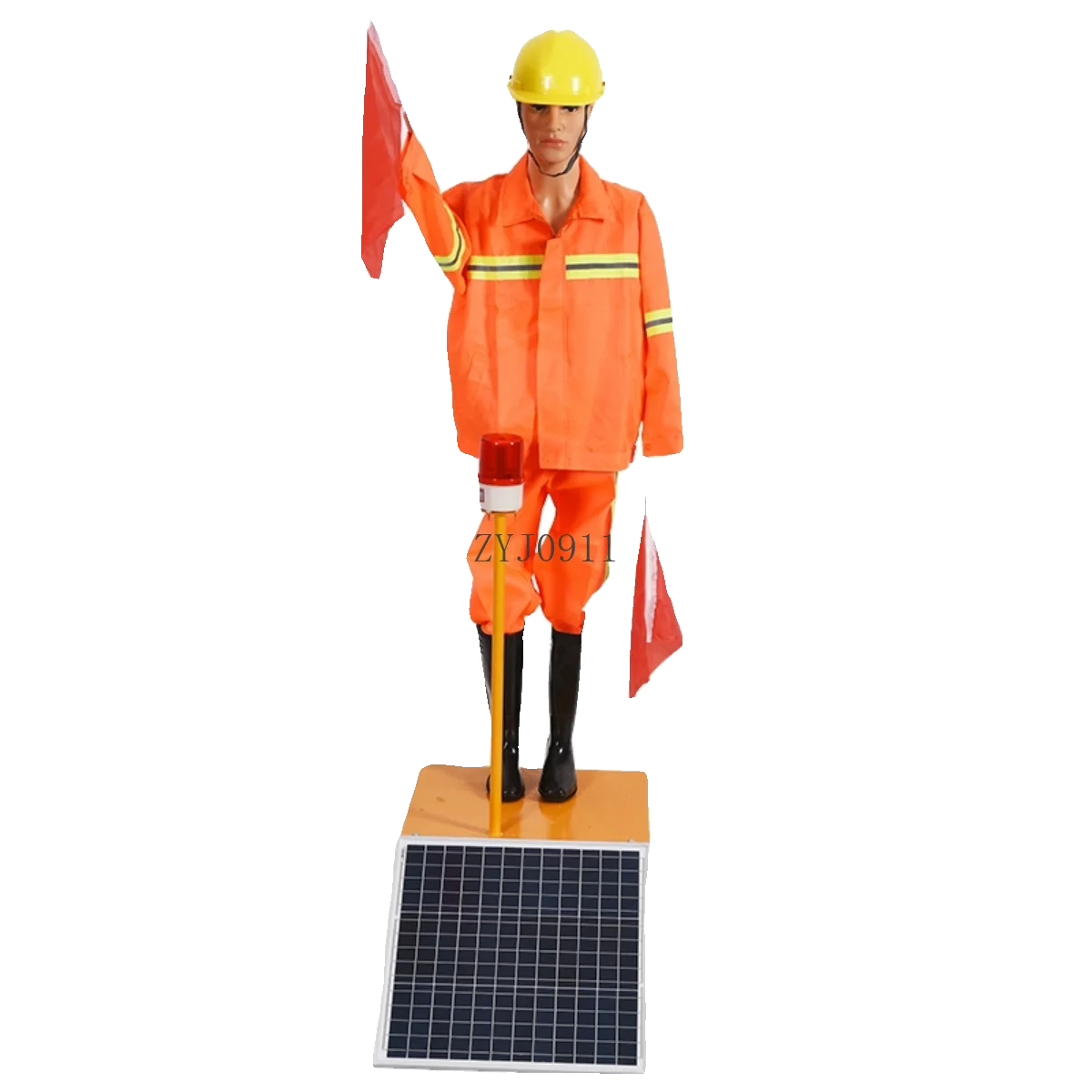 *Sound and light road cone alarm High-speed maintenance and rescue construction LED high-brightness flash roadblock