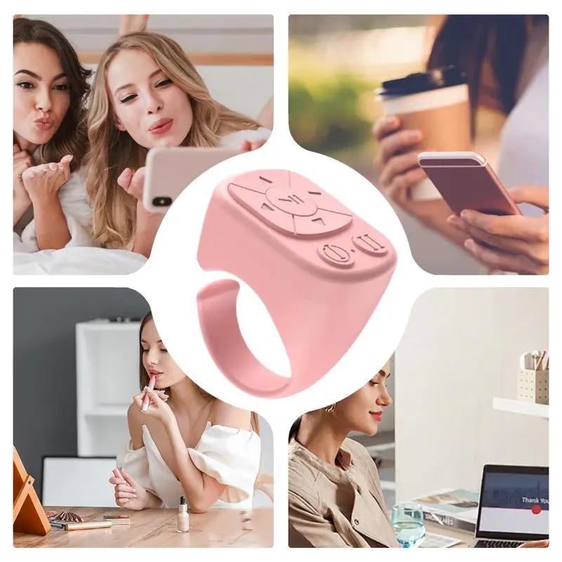 Portable Wireless Bluetooth-compatible Ring Remote Control - Image 5