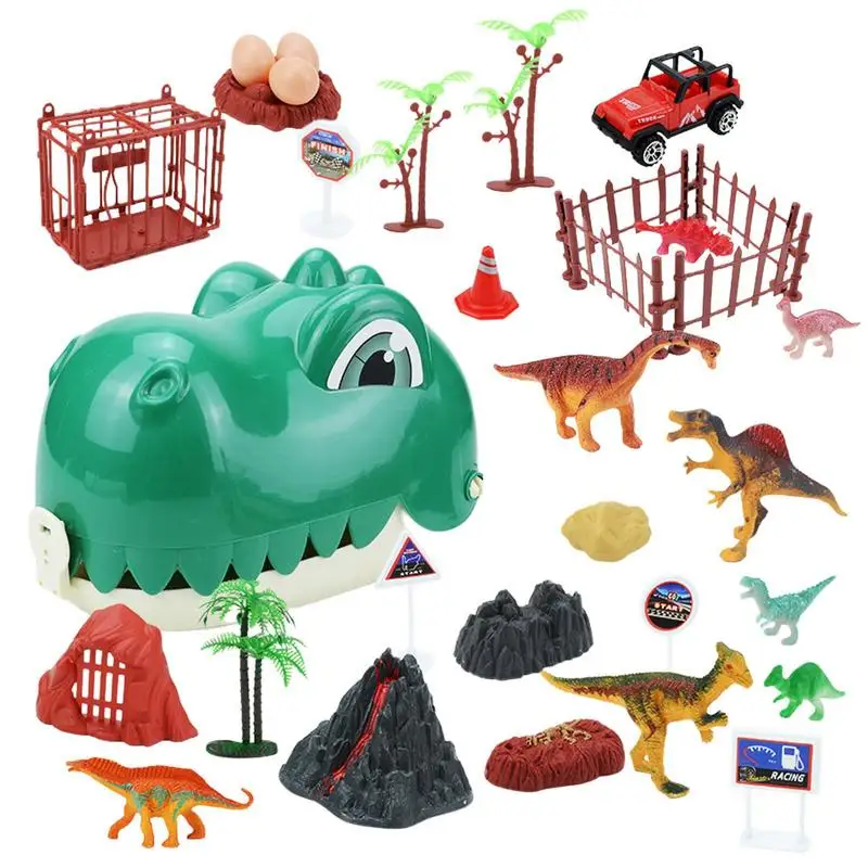 

Игрушки-Динозавры для детей, Обучающие игрушки-Динозавры, фигурка животного, модель динозавра 30 шт., модель в комплекте с головой динозавра