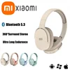 Xiaomi 5.3 P2961 Wireless Bluetooth Headphones Original Earphone For Samsung Iphone Stereo HIFI Headset Game Earbuds With Mic 1