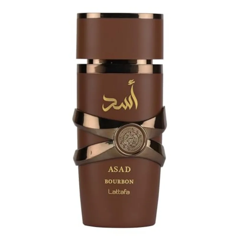 Lattafa Asad Bourbon for Unisex Eau de Parfum Spray, 3.4 Ounce view 2
