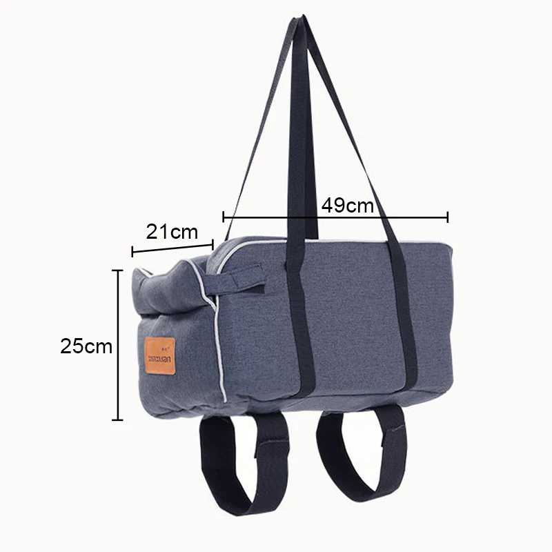 Grey with handle