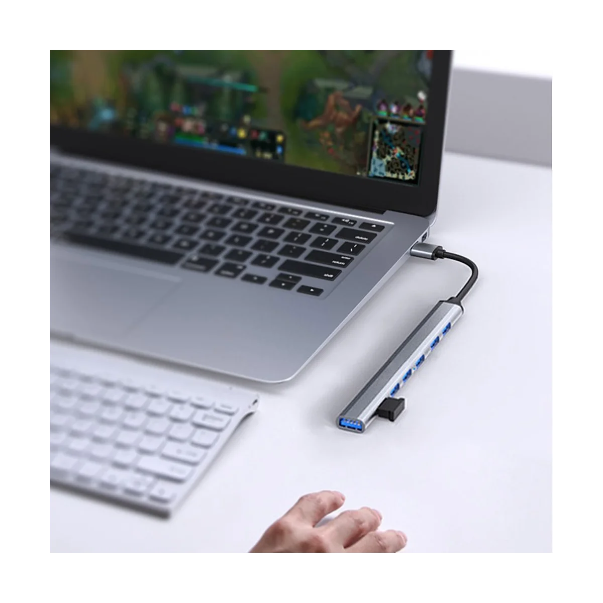 

Разветвитель USB 3,0 X1 + USB 2,0, 7 в 1