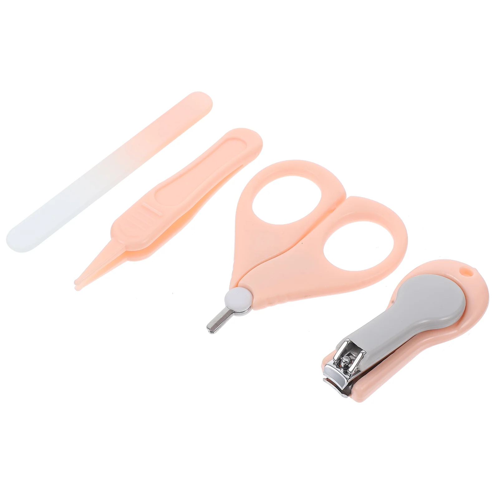 

Children's Manicure Set Nail Clipper Baby File Infant Pedicure Clippers Care Kit Fingernail Scissors Toddler Grooming