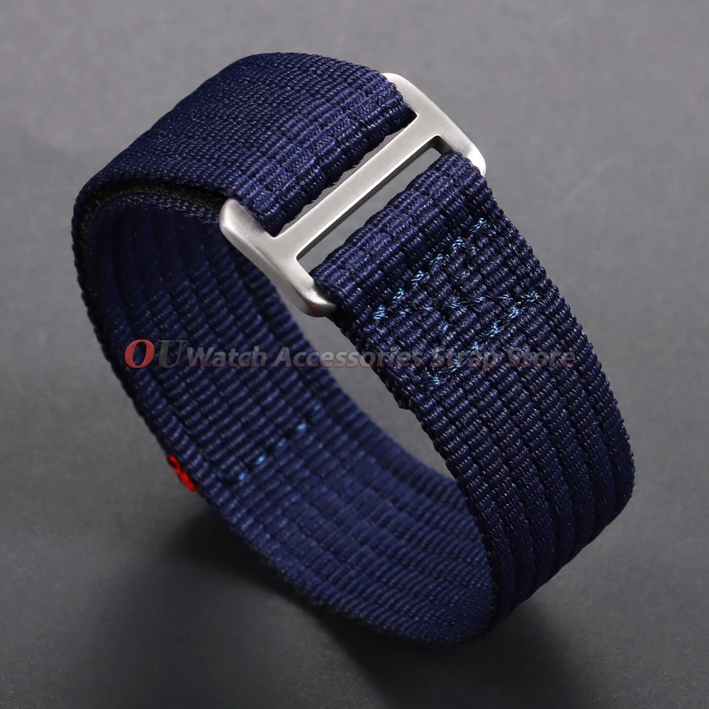 Premium Nylon Fabric Watch Strap - Stylish and Durable Men's Outdoor Sport Bracelet