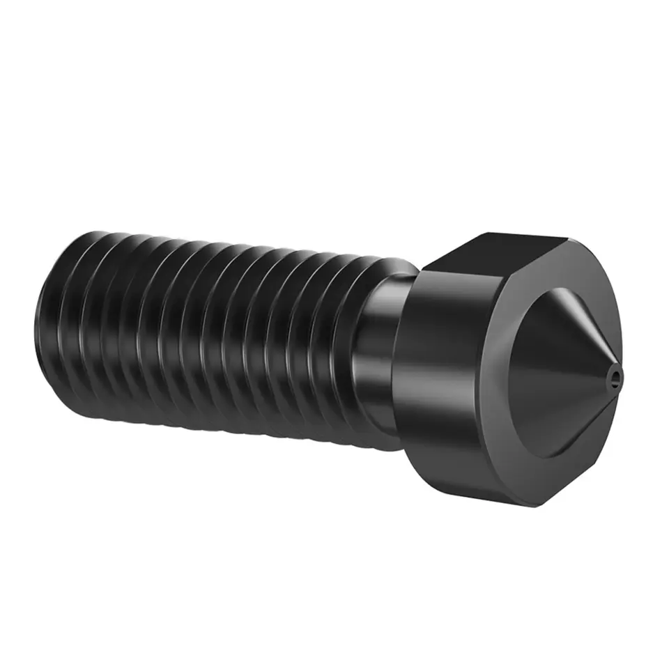 4Pcs 3D Printer Hardened Steel Volcano Nozzles Hardened Volcano Nozzle For E3D V6 Volcano M6 1.75mm PLA image 5