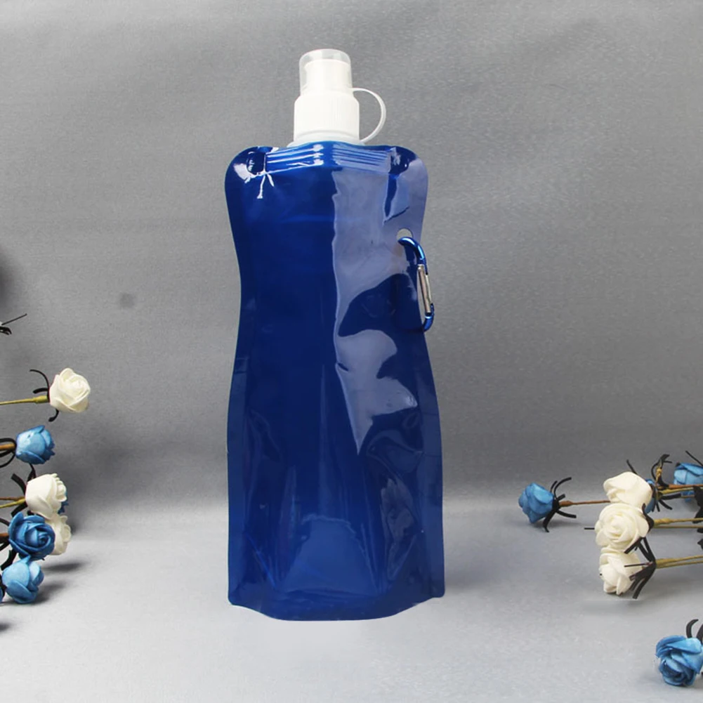 Bouteille Souple Pliante 300ml - Sans BPA, Pour Course, Rando, Trekking